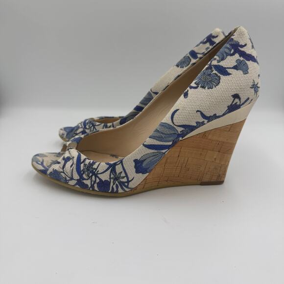 Gucci Flora Wedge Sandals – Size 8.5B - Picture 1 of 6